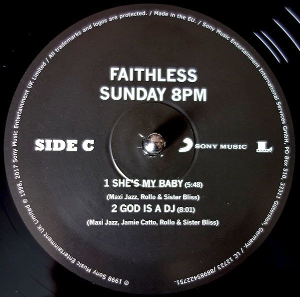Платівка Faithless – Sunday 8PM|Невірний-Неділя 20:00(2xLP)