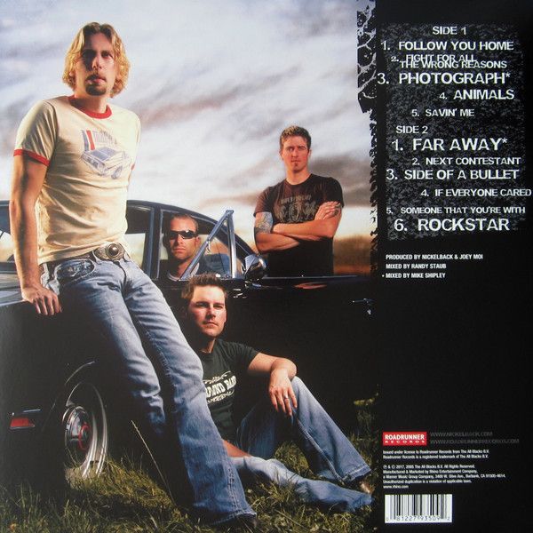Платівка Nickelback – All The Right Reasons|Нікелбек – Ол Зе Різонс