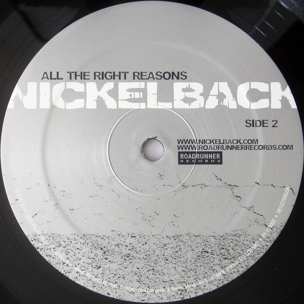 Платівка Nickelback – All The Right Reasons|Нікелбек – Ол Зе Різонс