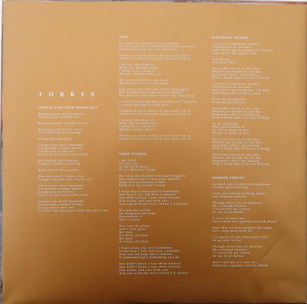 Платівка Torres – Three Futures|Торрес-Три майбутніх