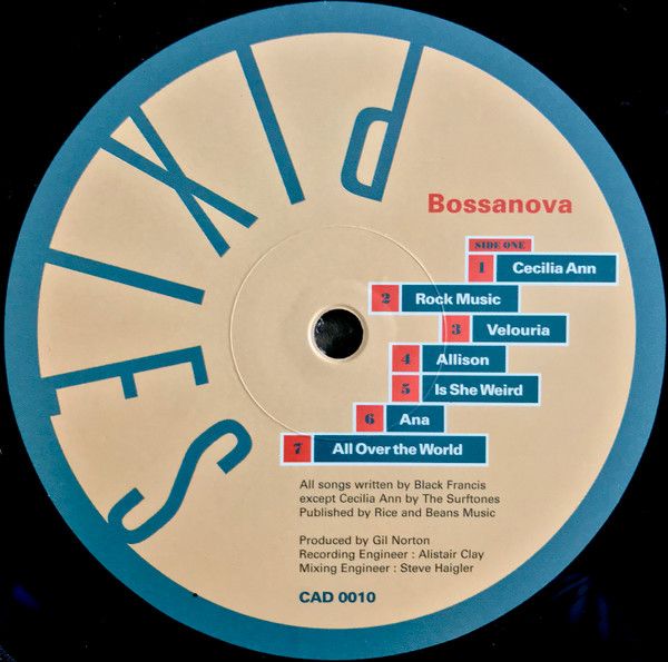 Платівка Pixies – Bossanova|Піксі