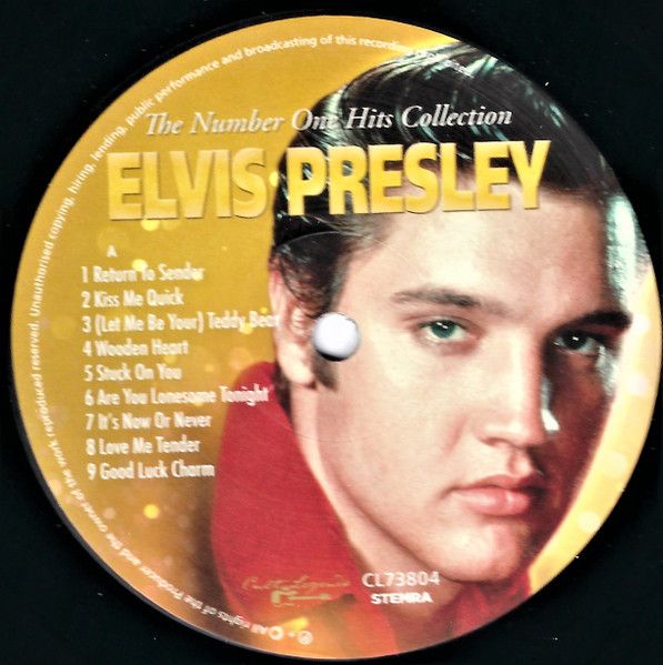 Платівка Elvis Presley – The Number One Hits Collection|Елвіс Преслі
