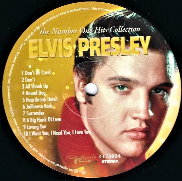 Платівка Elvis Presley – The Number One Hits Collection|Елвіс Преслі