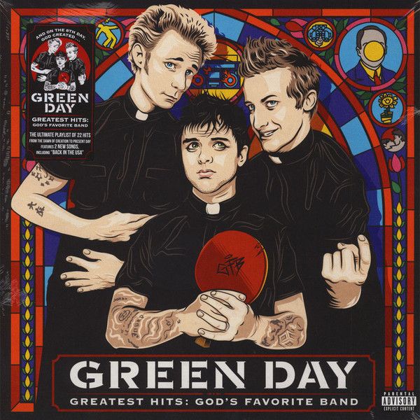 Платівка Green Day – Greatest Hits: God's Favorite Band | Зелений день(2xLP)