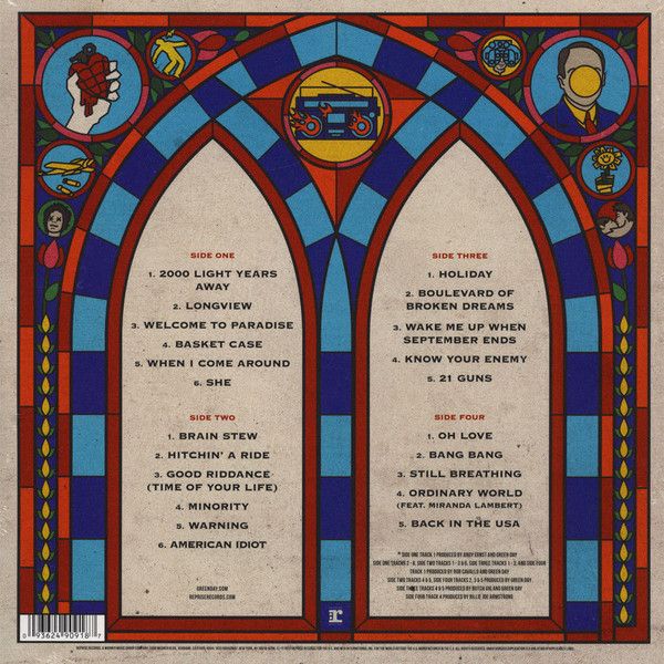 Платівка Green Day – Greatest Hits: God's Favorite Band | Зелений день(2xLP)