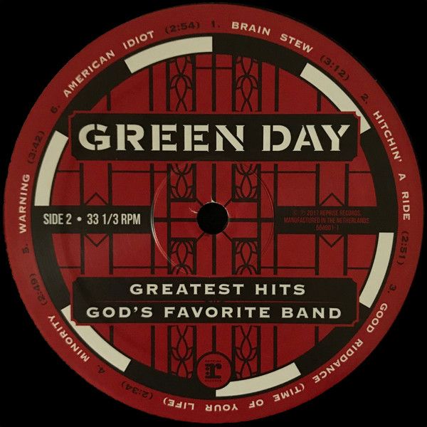 Платівка Green Day – Greatest Hits: God's Favorite Band | Зелений день(2xLP)