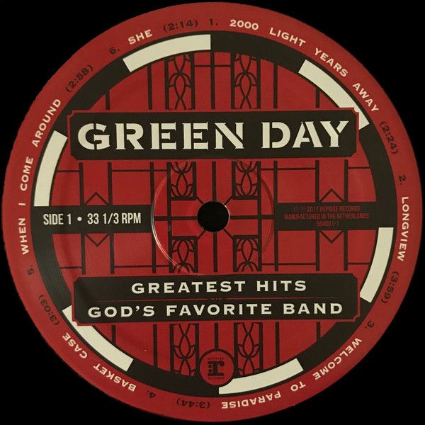 Платівка Green Day – Greatest Hits: God's Favorite Band | Зелений день(2xLP)