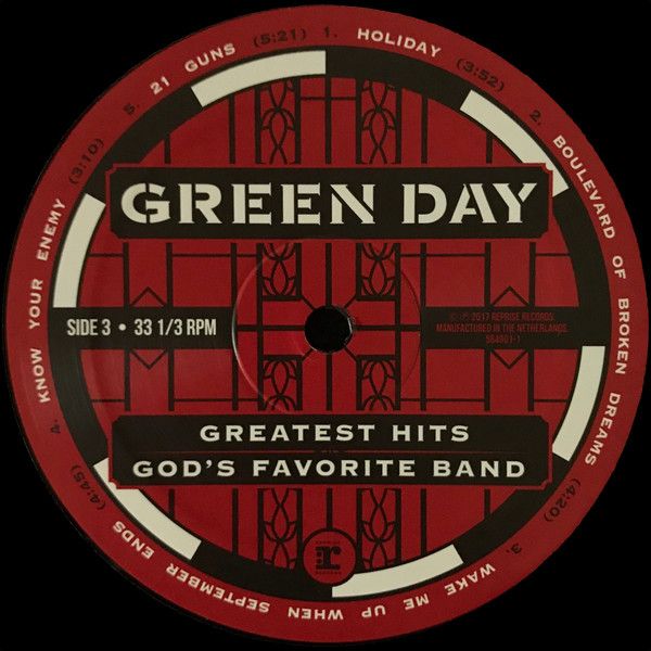 Платівка Green Day – Greatest Hits: God's Favorite Band | Зелений день(2xLP)
