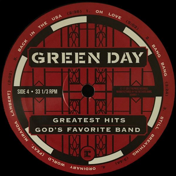 Платівка Green Day – Greatest Hits: God's Favorite Band | Зелений день(2xLP)
