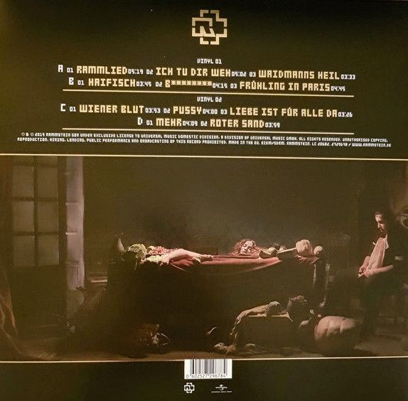 Платівка Рамштайн - Любов є для кожного | Rammstein – Liebe Ist Fur Alle Da(2xLP)