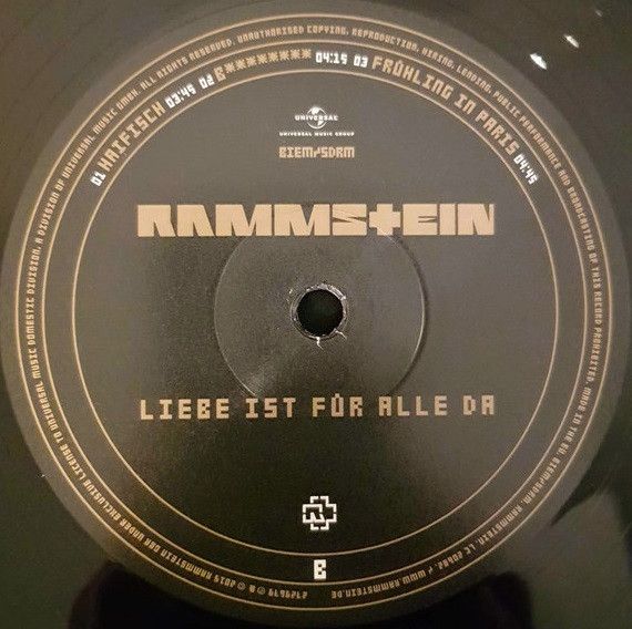 Платівка Рамштайн - Любов є для кожного | Rammstein – Liebe Ist Fur Alle Da(2xLP)