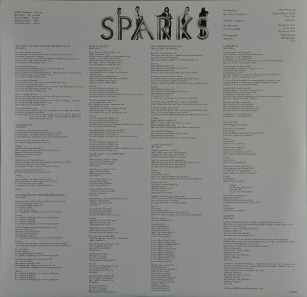 Платівка Sparks – Kimono My House|Іскри-Кімоно My House