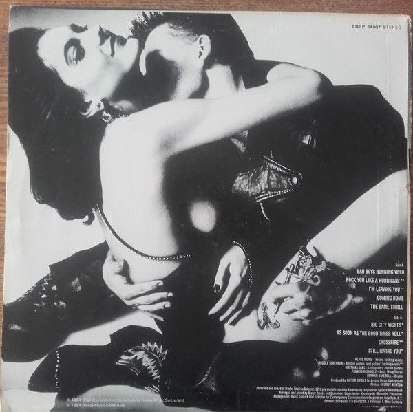Платівка Scorpions – Love At First Sting