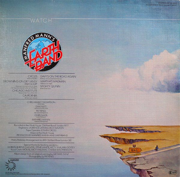 Платівка Manfred Mann's Earth Band – Watch | Земний оркестр Манфреда Манна