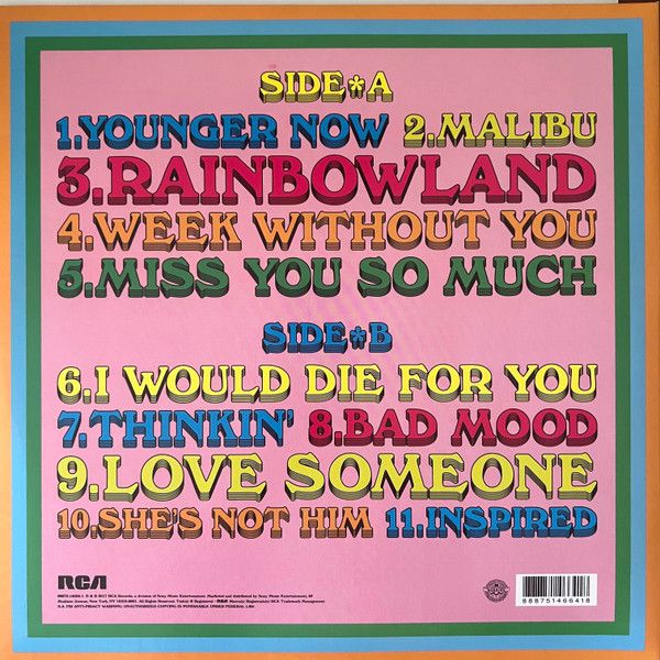 Платівка Miley Cyrus – Younger Now|Майлі Сайрус-Зараз молодший