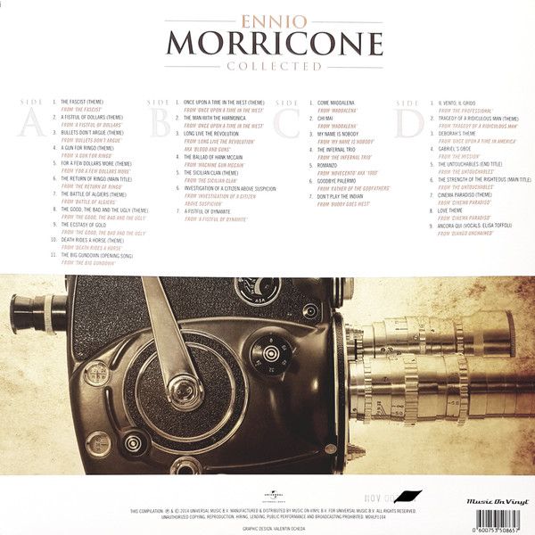 Платівка Ennio Morricone – Ennio Morricone Collected|Енніо Морріконе(2xLP)