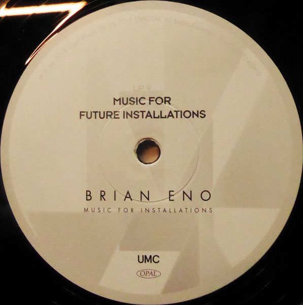 Платівка Brian Eno – Music For Installations|Браян Іно-Музика для інсталяцій(9xLP)