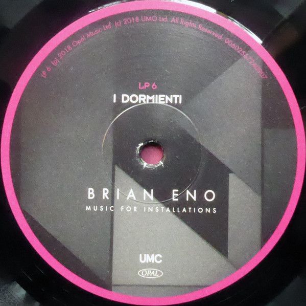 Платівка Brian Eno – Music For Installations|Браян Іно-Музика для інсталяцій(9xLP)