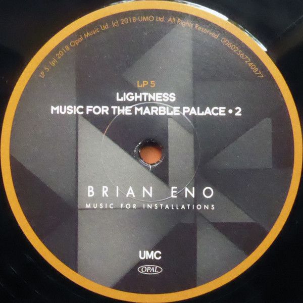 Платівка Brian Eno – Music For Installations|Браян Іно-Музика для інсталяцій(9xLP)