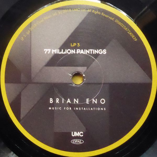Платівка Brian Eno – Music For Installations|Браян Іно-Музика для інсталяцій(9xLP)