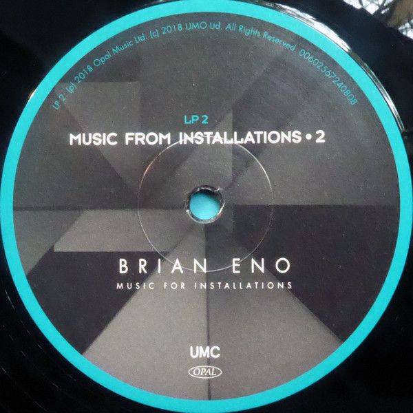 Платівка Brian Eno – Music For Installations|Браян Іно-Музика для інсталяцій(9xLP)