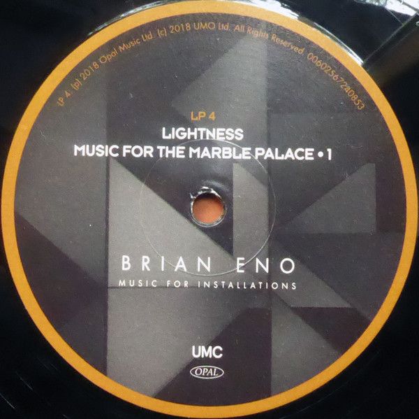 Платівка Brian Eno – Music For Installations|Браян Іно-Музика для інсталяцій(9xLP)