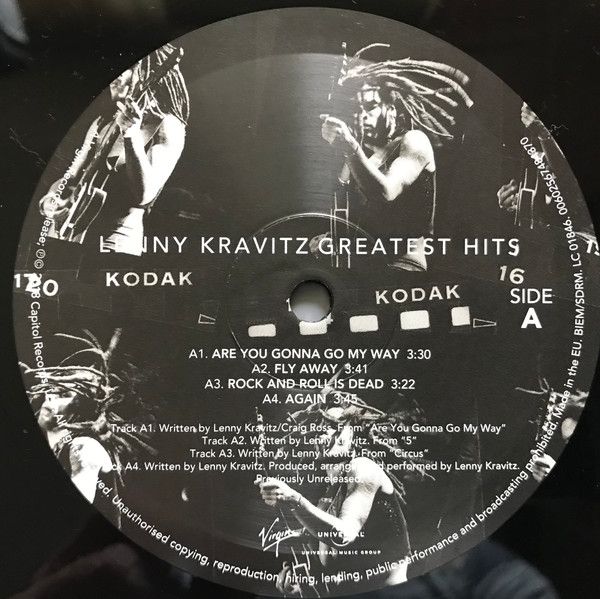 Платівка Lenny Kravitz – Greatest Hit|Ленні Кравіц(2xLP)
