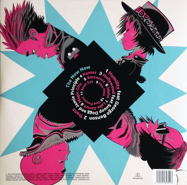 Платівка Gorillaz – The Now Now | Горілаз