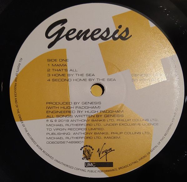 Платівка Genesis –Genesis|Буття-Буття