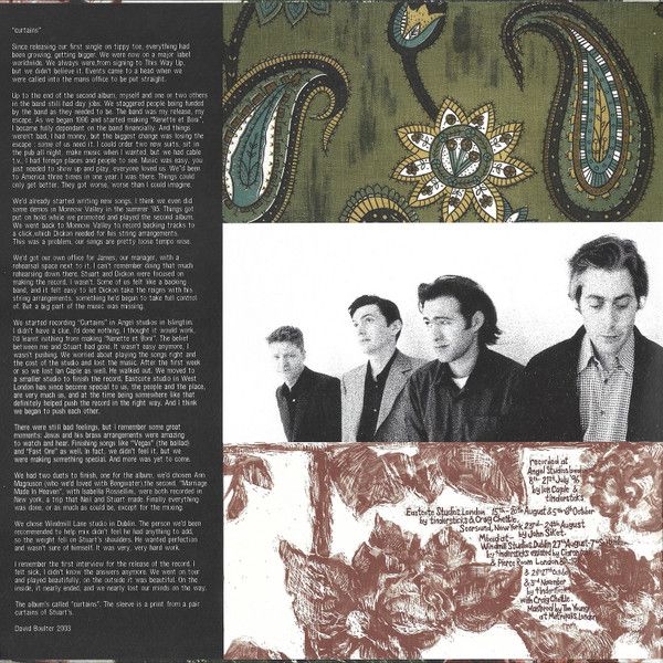 Платівка Tindersticks – Curtains|Тіндерстік(2xLP)