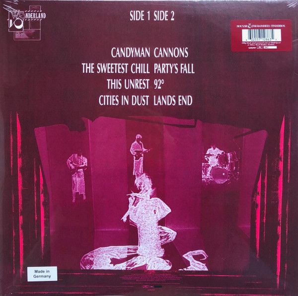 Платівка Siouxsie And The Banshees –Tinderbox|Сусі та Банші-Тіндербокс