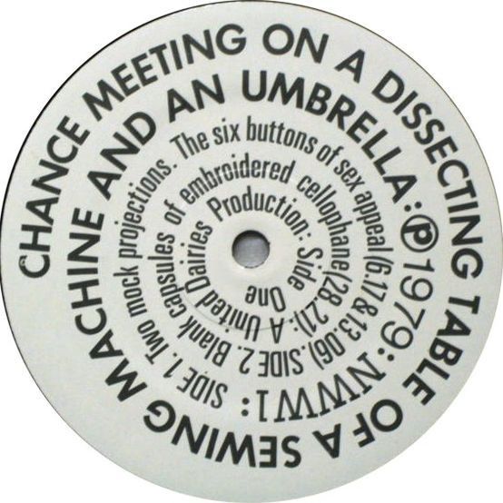 Платівка Nurse With Wound – Chance Meeting On A Dissecting Table Of A Sewing Machine And An Umbrella|Медсестра з раною