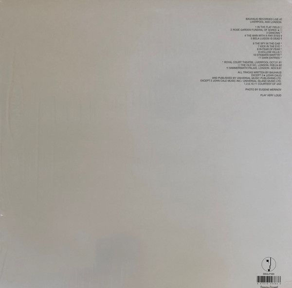 Платівка Bauhaus – Press The Eject And Give Me The Tape| Баухаус