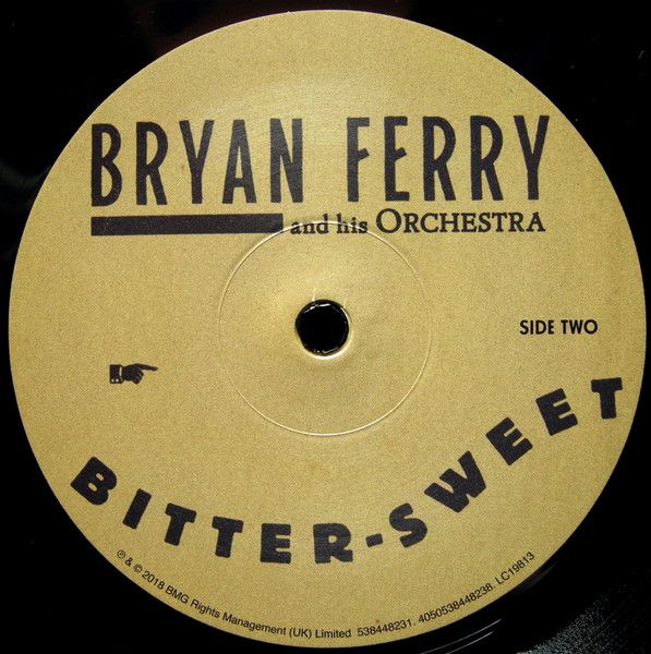 Платівка Bryan Ferry And His Orchestra – Bitter-Sweet|Браян Феррі та його оркестр