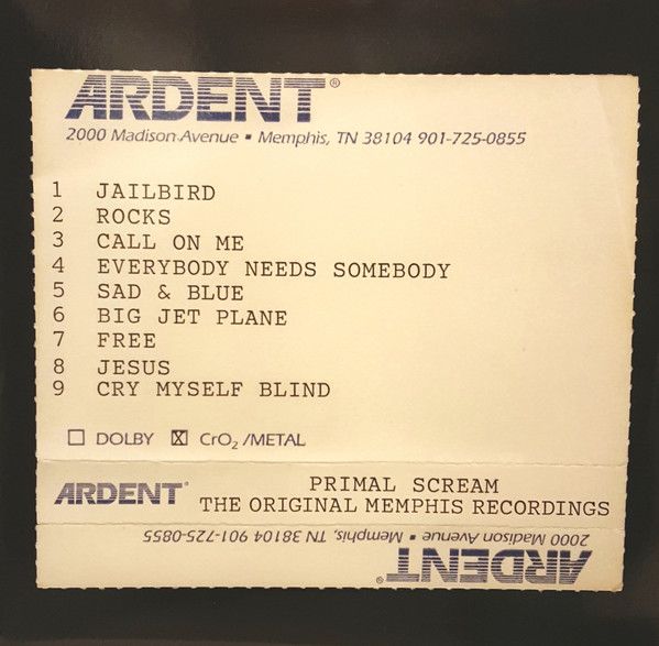 Платівка Primal Scream – Give Out But Don't Give Up (The Original Memphis Recordings)|Первісний крик-Віддавати, але не здаватися(2xLP)