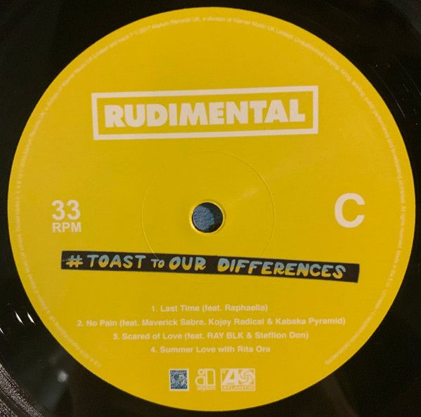 Платівка Rudimental – Toast to our Differences|Рудиментальний(2xLP)
