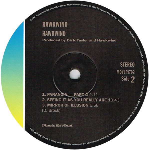 Платівка Hawkwind – Hawkwind|Яструбиний вітер-Яструбиний вітер