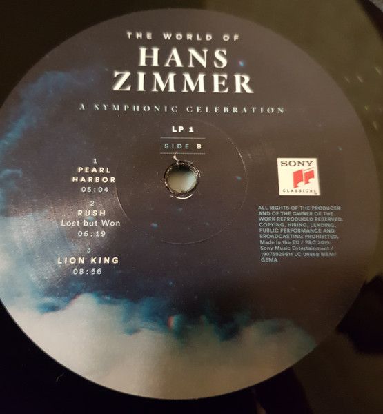 Платівка Hans Zimmer – The World Of Hans Zimmer (A Symphonic Celebration)|Ганс Циммер-Світ Ганса Циммера (3LP)