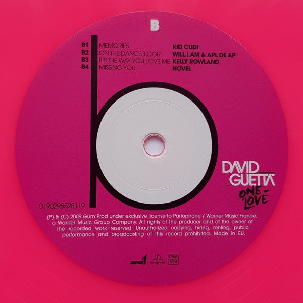 Платівка Девід Гетта – Ван Лав | David Guetta – One Love (2LP)