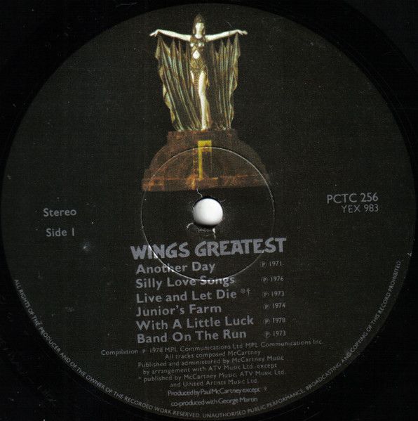 Платівка Wings – Wings Greatest | Крила –найбільші крила