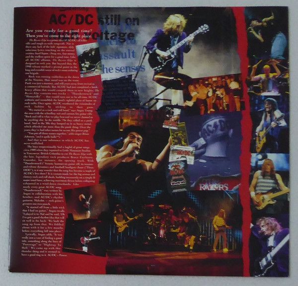 Платівка AC/DC - The Razors Edge|ЕЙСІ/ДІСІ-Лезо бритви