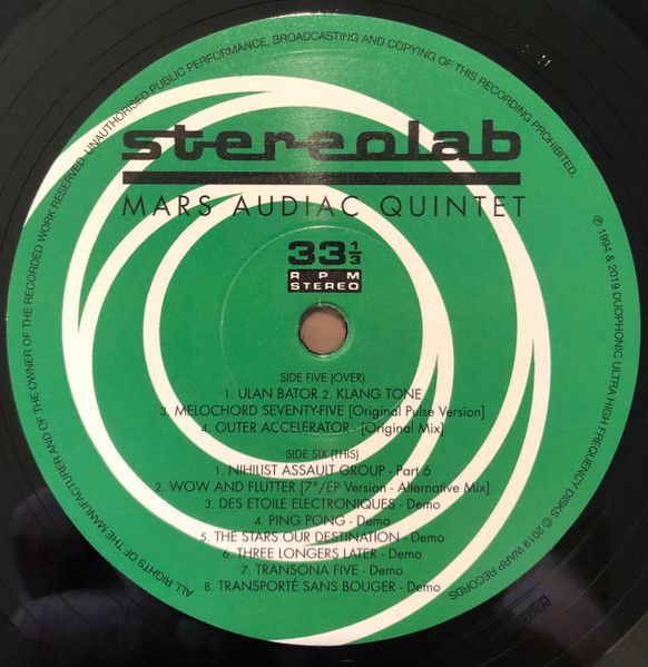 Платівка Stereolab –  Mars Audiac Quintet(3xLP)