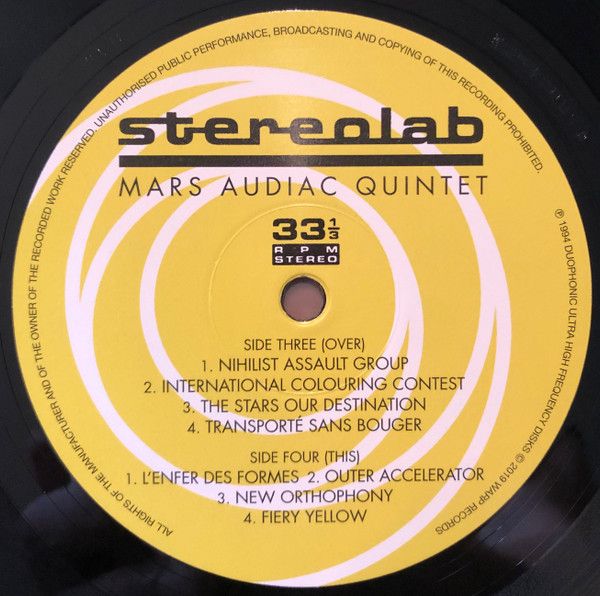 Платівка Stereolab –  Mars Audiac Quintet(3xLP)