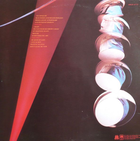 Платівка Supertramp – "...Famous Last Words..."