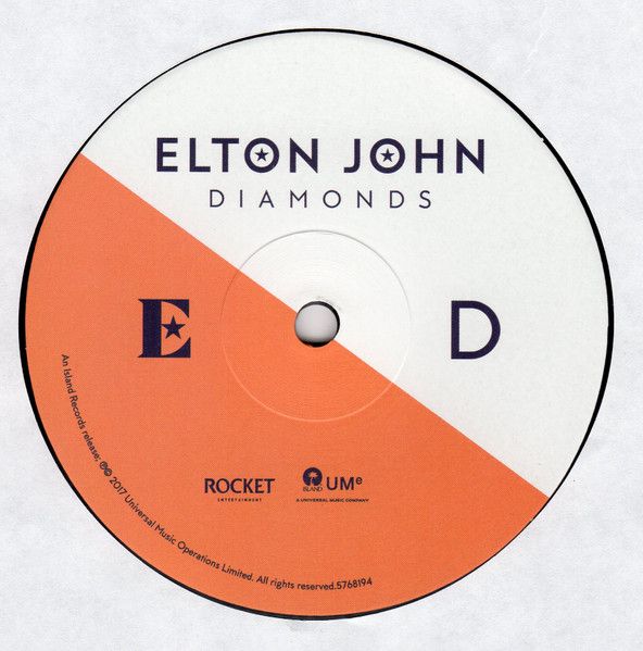 Платівка Elton John - Diamonds the ultimate greatest hits|Елтон Джон-Діаманти(2xLP)