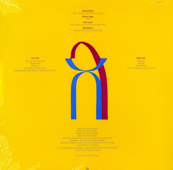 Платівка King Crimson – Three Of A Perfect Pair|Король Багряний - Трійка ідеальної пари