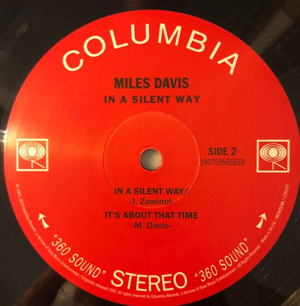 Платівка Miles Davis – In A Silent Way|Майлз Девіс-Безшумним способом(blackLP)