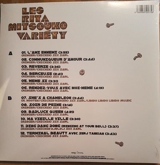 Платівка Les Rita Mitsouko – Variety|Лес Ріта Міцуко-Різноманітність(LP+CD)