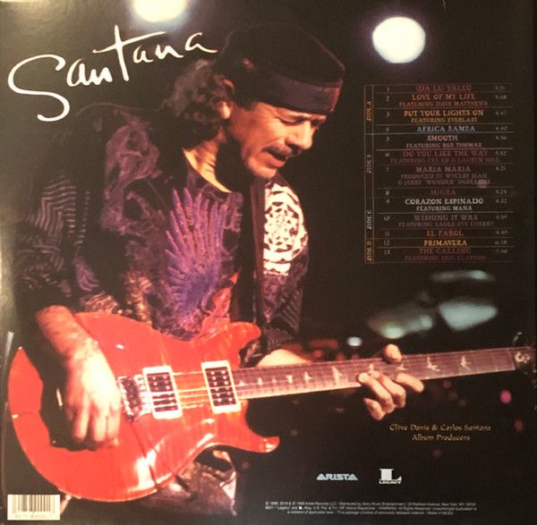 Платівка Santana – Supernatural|Сантана-Надприродне (2LP)