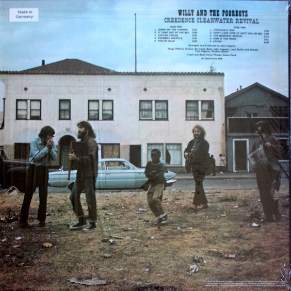 Платівка Creedence Clearwater Revival – Willy And The Poor Boys|Creedence Clearwater Revival-Віллі та бідні хлопці